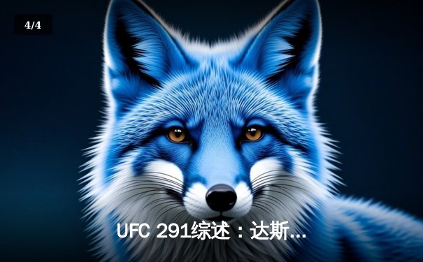 UFC 291综述：达斯汀·普瓦里耶再显神威，第二回合高扫KO盖奇 - 4