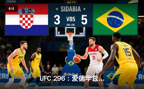 UFC 296：爱德华兹险胜穆罕默德卫冕，奥马利TKO维拉加冕新冠军 - 4